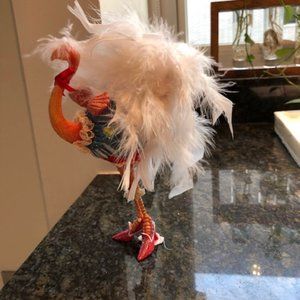 Patience Brewster Christmas Krinkles Ostrich Ornament